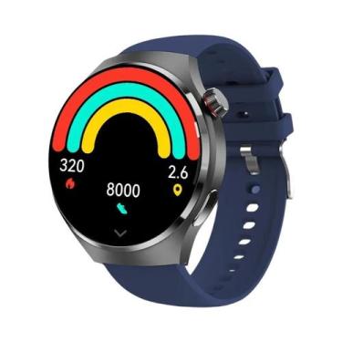 Imagem de Relógio Inteligente Masculino GT4 pro Com Tela AMOLED HD De 1,50 Poleg