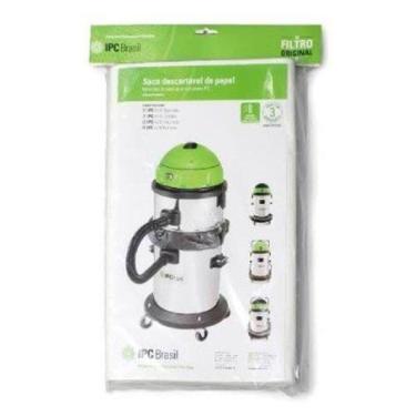 Imagem de Filtro Descartável Para Aspirador 62 Litros 3 Peças - Ipc