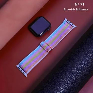 Imagem de Pulseira De Nylon Boêmia Para Apple Watch Ultra 49mm 41mm 45mm, Bracel