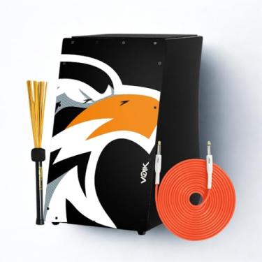 Imagem de Cajon Elétrico Preto Com Vassourinha STD Lite C83 Voik By FSA (AG STD)