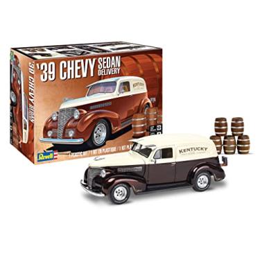 Imagem de Revell 14529 '39 Chevy Sedan Delivery 1:24 Scale 97-Piece Skill Level 4 Model Car Building Kit, Blue,Clear,White