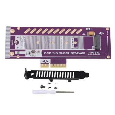 Imagem de Serounder Placa de Expansão Adaptadora PCIe M.2, Conversor PCI Expree 5.0 X4 para M.2 NVMe de 128 Gbps Adaptador PCIe NVME de Expansão Interna para PCs de Estação de Trabalho Gamer X4 X8
