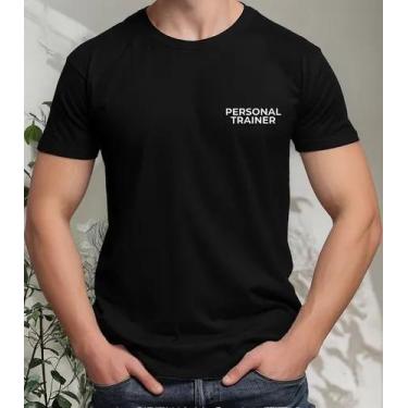 Imagem de Camiseta Camisa Algodão Adulto Feminina Masculina Personal Trainer Uni