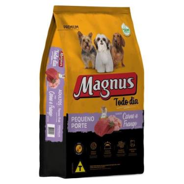 Imagem de Ração Magnus Premium Todo Dia para Cães Adultos Raças Pequenas Sabor C