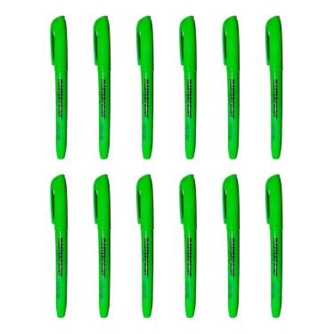 Imagem de 5X 12 Canetas Marca Texto Neon Caixa  Grifar Destacar