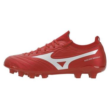 Imagem de Chuteira de Campo Mizuno Regent MD Masculina, Vermelho, 39