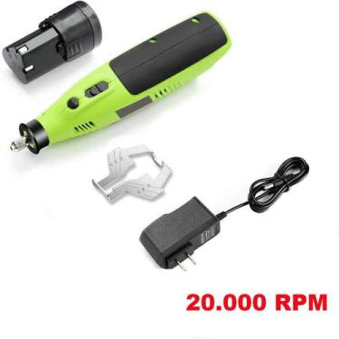 Imagem de Micro Retífica 20.000 RPM 12V Bateria Li-ion para Mini Grinder - no-br