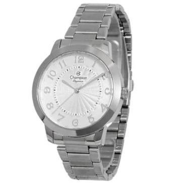 Imagem de Relógio Champion Feminino Prata Mostrador Branco CN25118Q