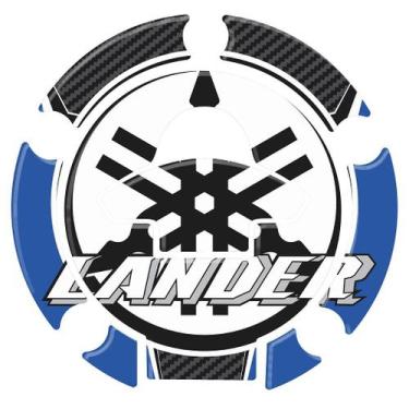 Imagem de Adesivo Protetor Tank Pad Resinado Compatível com Bocal para Motocicle