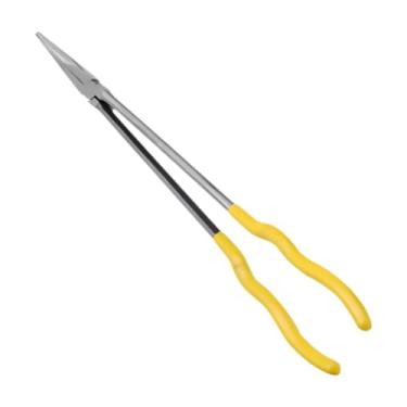 Imagem de KiBcsLic Alicate de Bico Extra Longo, Ferramenta de Reparo, Alicate de Bico Longo Profissional Portátil de 16 Polegadas para Técnicos, Fábricas E, O Grau, Tamanho real