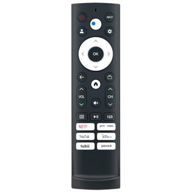 Imagem de Controle remoto de substituição ERF3V90H (sem voz) compatível com Hisense Smart Google TV 98UX 55A6H 75U7H 65U6H 75U8H 85UX 65A6H 65U8H 75U6K 55U6H 75U6H 85U7H 75A6H 55U8H 55U7H 55U7H H 50A6 H 65U7H