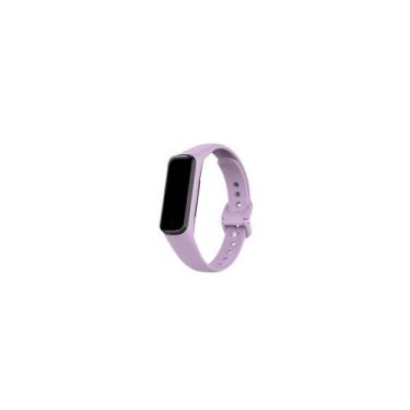 Imagem de Pulseira de silicone para Samsung Galaxy Fit 2 R220 roxo claro - Light