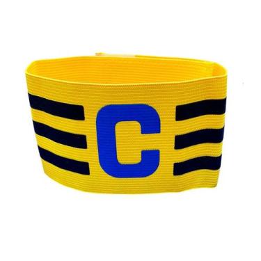 Imagem de Braçadeira Faixa de Capitão Elástica e Ajustável - Estilo Boleiro, Ama
