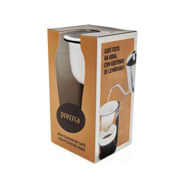 Imagem de Mini Coador De Café Individual - Pressca Bronze