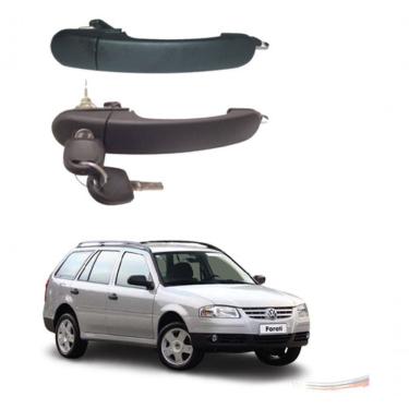 Imagem de Par Maçaneta Ext Diant Snake Key Gol Parati 99 A 14 4 Portas - Un / 2 [f103]