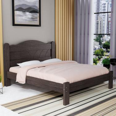 Imagem de Cama de Casal 100% Mdf 107,5x144cm Alice Mocaccino