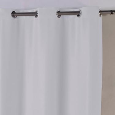 Imagem de Cortina Blackout Tecido 3,00m x 2,80m- Corta Luz Contra Calor Bloqueia (BRANCO,300 X 280)