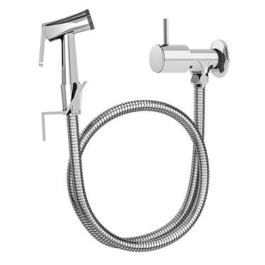 Imagem de Ducha Higiênica 100% Metal 1/4 De Volta C90 Gatilho Metal - REAL, Crom