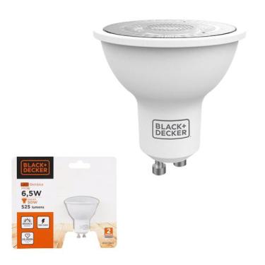 Imagem de Lâmpada Led Dicróica MR16 Black + Decker 6,5W 525 Lúmens, 100-240V