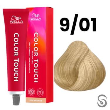 Imagem de Wella Color Touch Tonalizante 9/01 Louro Ultraclaro Natural Acinzentad
