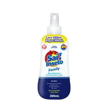 Imagem de Nutriex repelente sai inseto spray family 200 ml