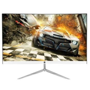 Imagem de MONITOR LED CURVO 23.8 FULL HD BRANCO 100HZ FRAMELESS COM ÁUDIO BRAZILPC