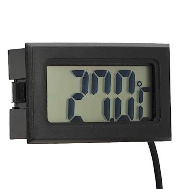 Imagem de Termômetro Digital Incorporado, à Prova D'água, Sonda, Medidor de Temperatura Lcd para Incubadora, Piscina, Aquário, Tanque de Peixes