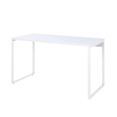 Imagem de Mesa Kuadra Office 135x60x75cm Branco Chess - Est.branca Branco Chess - Est.branca