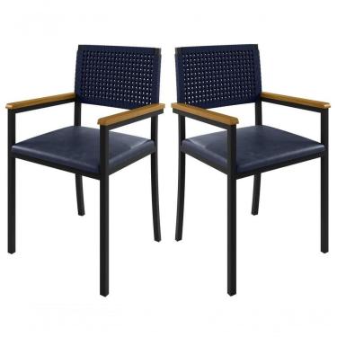 Imagem de Cadeiras Para área Gourmet Com Braço - Madri - Paonanda Decor