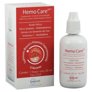 Imagem de Linha Hemocare Inovet 15ml 30ml 100ml Green 30cps Deficiencia Ferro De
