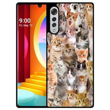 Imagem de SM CASES Capa para LG Velvet 5G - Capa protetora de borracha TPU à prova de choque para LG Velvet 5G