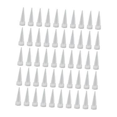 Imagem de RNXRZANK 50 Bicos de Calafetagem para Acabamento - Ferramentas Resistentes E Versáteis para Aplicação em Azulejos de Parede, Pisos E Cozinhas, Comprimento 3.7 Cm, Tamanho real