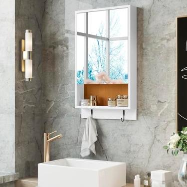 Imagem de Espelheira Penélope - JM3 Moveis (Branco/Nature)