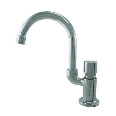 Imagem de 2175 Torneira Automática Bica Móvel C/ Temporizador Para Bancada Pia M