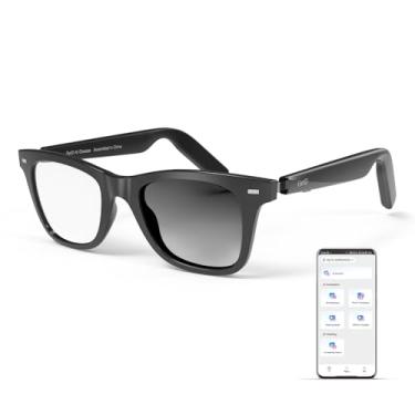 Imagem de Óculos AI para homens e mulheres, óculos inteligentes com tecnologia ChatGPT, tradução em tempo real com IA em 147 idiomas, reprodução de música 11H, óculos de sol Bluetooth com lentes polarizadas