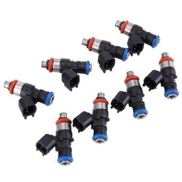 Imagem de moseiny Conjunto de injetores de combustível 8 peças 0280158051 para Camaro SS 6.2 LS3 L99 2010-2015, para Camaro Z/28 7.0 LS7 2006-2013, Corvette 6.2 LS3 7.0 LS7, para 2006-2013 09 Pontiti ac G8 GXP