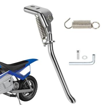 Imagem de XIKOBY Suporte MX350 compatível com Razor MX125 MX350 MX400 Dirt Rocket Electric Motorcycle, Scooter Moped Side Stand para Razor SX125 SX350 Electric Dirt Bike com peças de mola