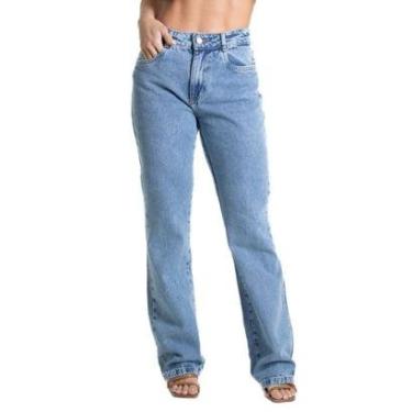 Imagem de Calça Jeans Sawary Boot Cut - 280539 - Azul médio 38-Feminino