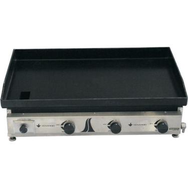 Imagem de Chapa Bifeteira Lanche Gas Inox C80 Cm - Venâncio