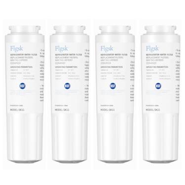 Imagem de Filtro de água de substituição para EDR4RXD1, filtro de água 4, UKF8001, WHR4RXD1, KAD4RXD1, 469006, UKF8001AXX, UKF8001P, 4396395 filtros de água novos (pacote com 4)