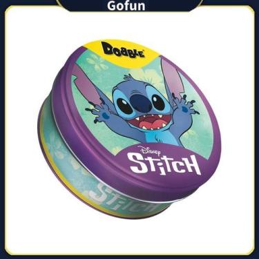Imagem de Jogo de cartas Stitch Dobble para Family Party Game