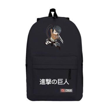 Imagem de Mochila Attack on Titans Levis Ackermans Cartoon Kids
