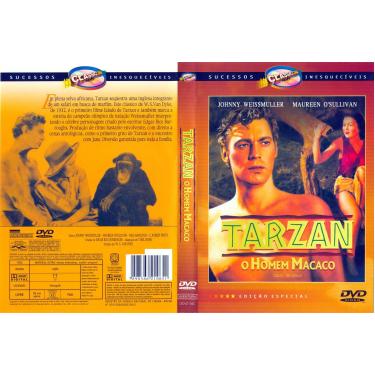 Imagem de tarzan o homem macaco Dvd