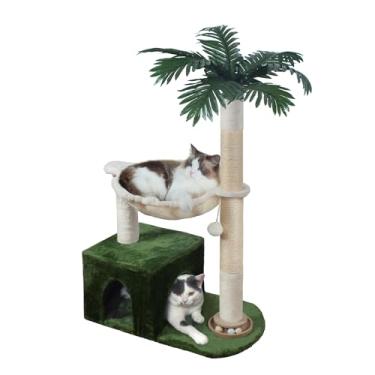 Imagem de Fantasreen Poste arranhador para gatos internos com casa