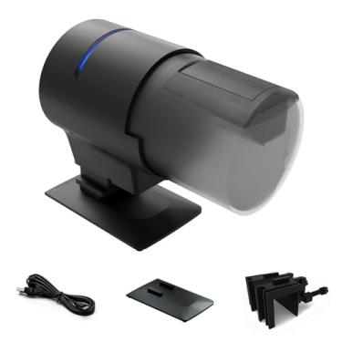 Imagem de Alimentador automático inteligente de peixes WiFi com controle via aplicativo móvel capacidade grande 210ml alimentação