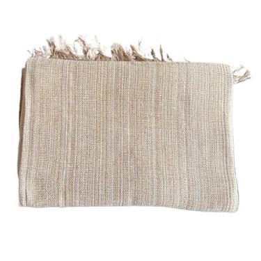 Imagem de Manta de Algodão Grande para Sofá Casal King 3,00X1,80M Grande 2,40X1,80m Pop pequena 2,20X1,50M sua casa(Caramelo com bege mesclado)