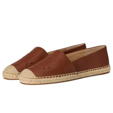 Imagem de Lauren Ralph Lauren Cameryn Flat Espadrille feminino, Lauren Tan, 41