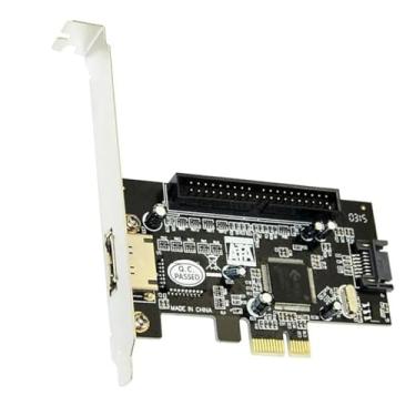 Imagem de PCI-E para eSATA SATA IDE Cartão de Expansão Controlador Raid Cartão Adaptador para PC Desktop