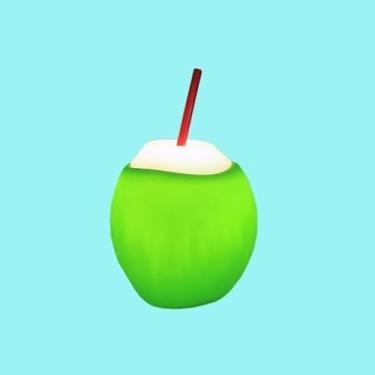 Imagem de Luminária Coco Fun Light Decorativa Bivolt – Iluminação Suave e Tropical para Quarto, Escritório e Espaço de Leitura