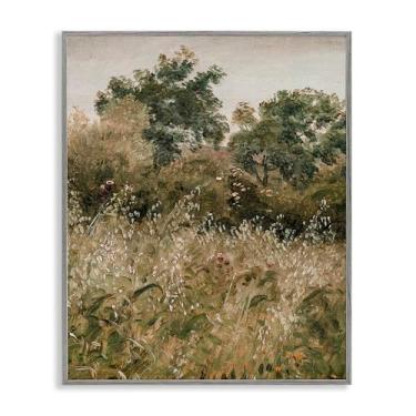 Imagem de Stupell Industries Dense Forest Thicket White Framed Giclee Art, design por Lettered and Lined, 14 x 11